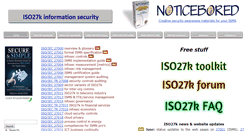 Desktop Screenshot of iso27001security.com